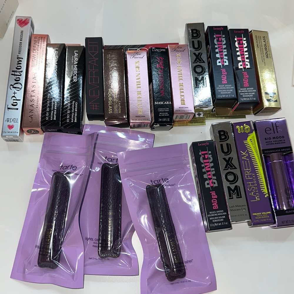 20 sample size mascaras
